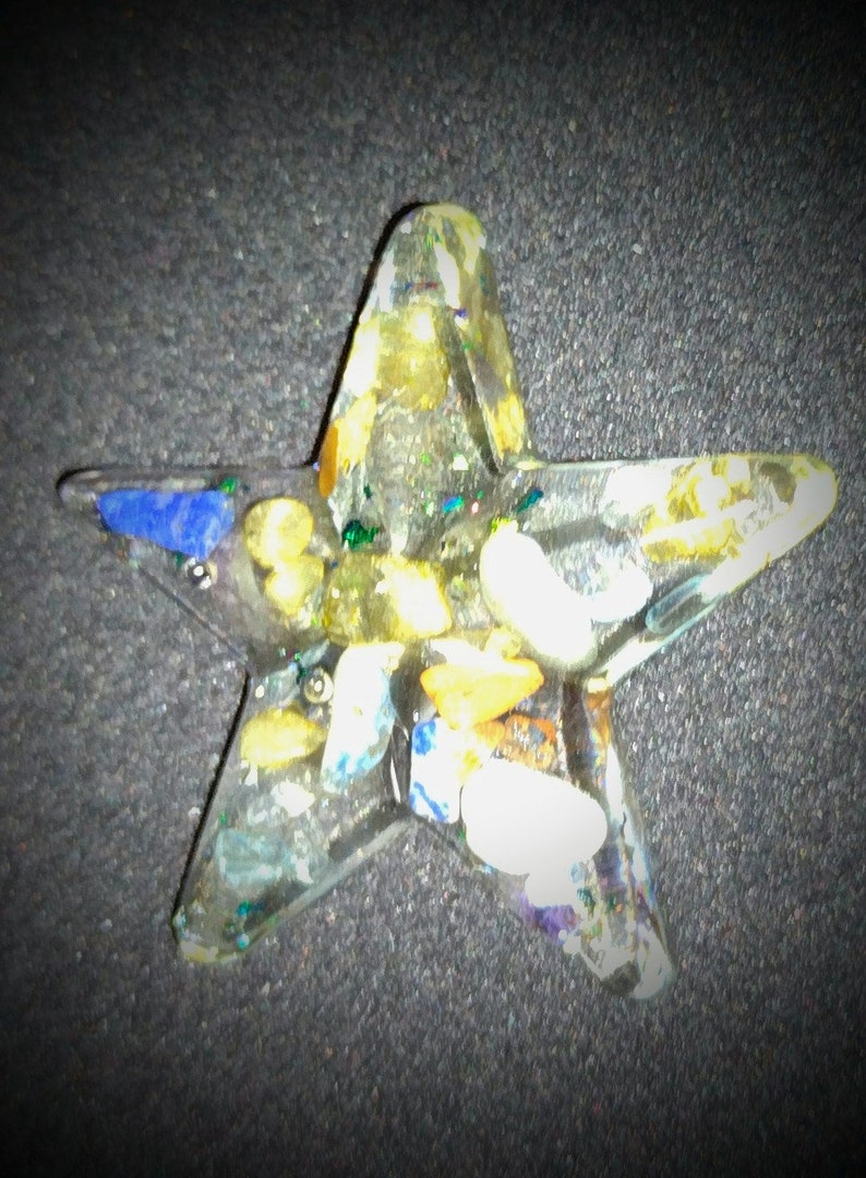 Magical Star For Wealth And Success With Stones Within To Attract Abundance To Your Life. Feel The Energy Shine To You, Make it Yours, Now image 2