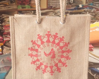 Jute lunch bags