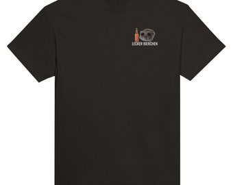 Trauriger Hamster / LECKER BIERCHEN / Schwergewicht Unisex T-Shirt mit Rundhalsausschnitt