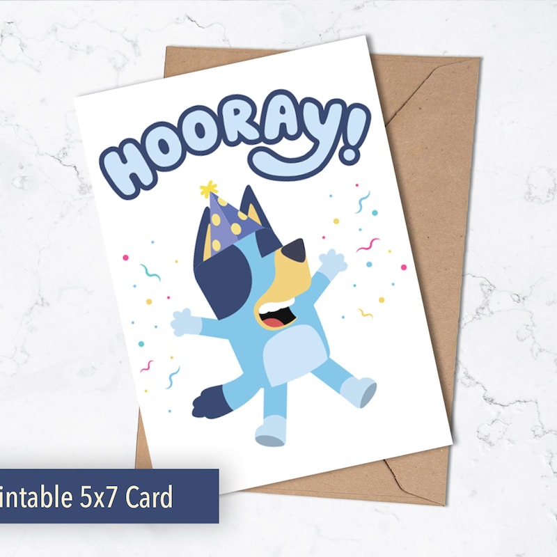 Bluey Birthday Printable - Etsy