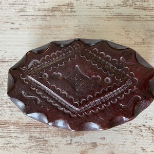 Vintage Nigerian Leather Treasure Box