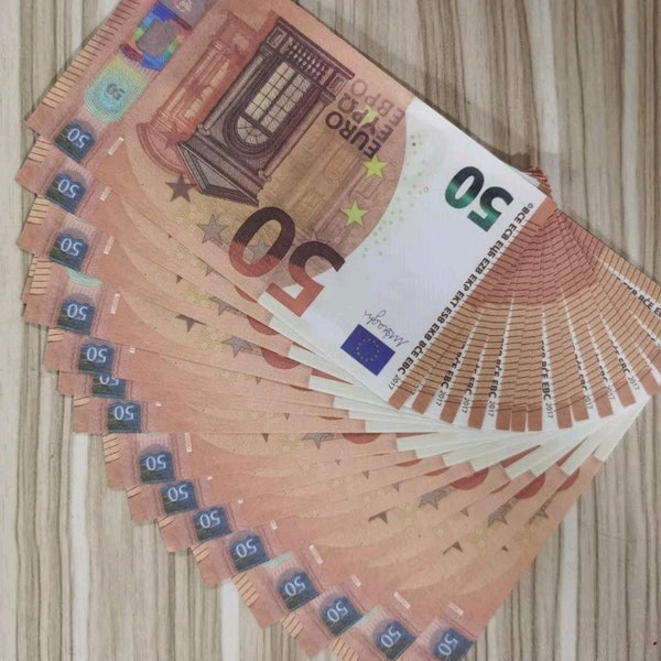 Prop Money Euro Etsy