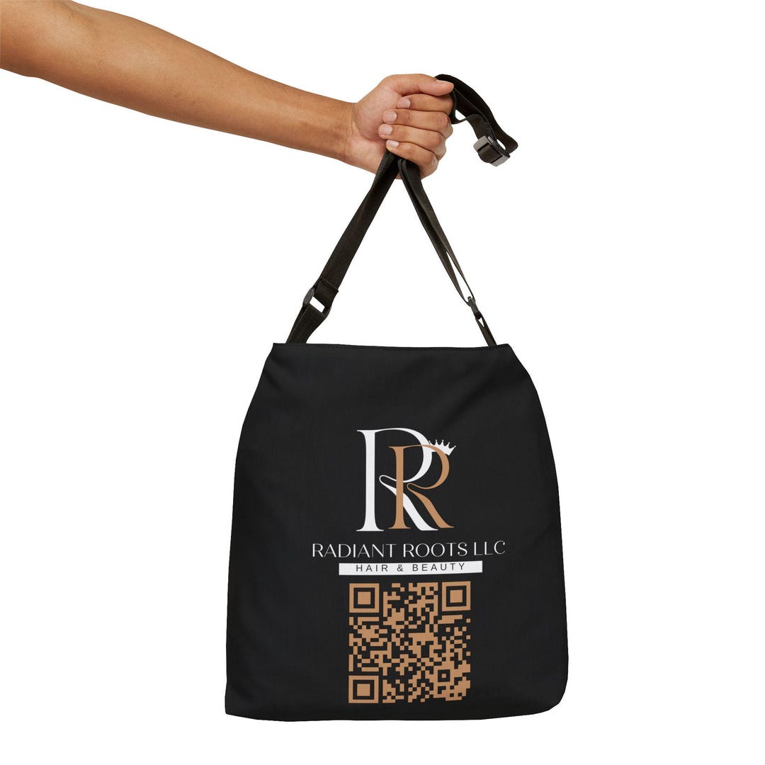 Custom QR Code Tote Bag - Etsy
