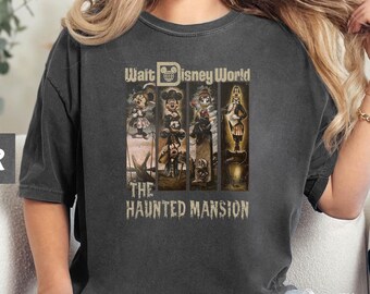 Comfort Colors Haunted Mansion Shirt, Comfort Colors Disney Shirt, Mickey Halloween Shirt,Mickey Halloween Party,Comfort Colors Mickey Shirt