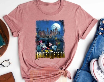 The Haunted Mansion Shirt, Mickey Halloween Shirt, Disney Haunted Mansion Shirt, Mickey And Friends, Disney Trip Shirt, Halloween Gifts
