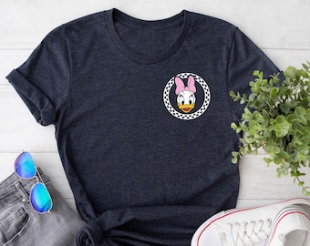Pocket Daisy Shirt, Disney Shirt, Daisy Duck, Daisy Shirt, Disneyland Shirt, Disney Crewneck, Disney Family Shirts, Disney Trip Shirt