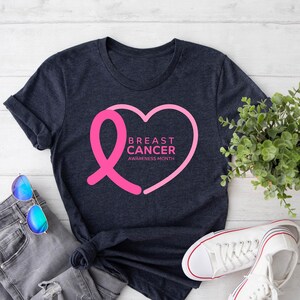 Breast Cancer Awareness Month, Breast Cancer Shirt,Breast Cancer Awareness Shirt,Cancer Survivor,Motivational Shirt,Cancer Gifts,Pink Ribbon