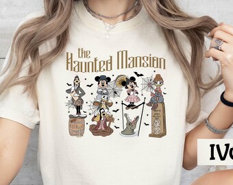 Comfort Colors Haunted Mansion Shirt, Mickey and Friends Halloween Shirt, Comfort Colors Disney Shirt, Mickey's Halloween Party, Disney Gift