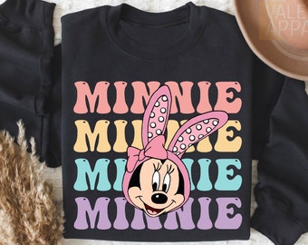 Minnie Sweatshirt, Disney Sweater, Disneyland Sweatshirt, Minnie Shirt, Mickey Sweatshirt,Disneyland Crewneck,Disney Trip Shirt,Disney Gifts