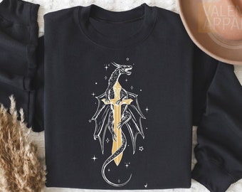 Fourth Wing Dragon Shirt, Fourth Wing T Shirt, Iron Flame, Bookish Merch, Xaden Riorson, Fourth Wing Merch, Gifts For Readers, Bookish Shirt