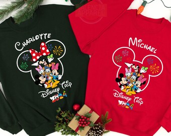 Disney Sweatshirt, Disneyland Sweater, Disneyland Crewneck, Custom Sweatshirt, Mickey Sweatshirt, Family Disney Shirts, Family Vacation