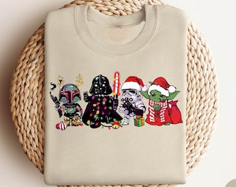 Star Wars Sweatshirt, Disneyland Sweater, Star Wars Gift, Disney Crewneck, Christmas Sweatshirt, Darth Vader Shirt, Christmas Crewneck