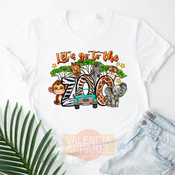 Let's Go To The Zoo, Zoo Shirt, National Park Shirt, Zoo Trip Shirt, Family Zoo Tee, Family Trip Shirt, Animal Lover Shirt, Botanical Shirt