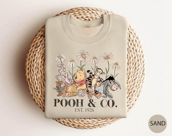 Pooh Co Sweatshirt, Winnie The Pooh Sweatshirt, Winnie The Pooh And Friends Sweatshirt, Disney Sweatshirt, Disney Family, Disney Gifts