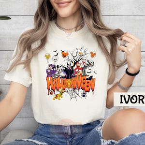 Comfort Colors Halloween Shirt, Comfort Colors Disney Shirt, Halloween Mickey Shirt, Disney Halloween Shirt, Gift For Halloween, Disney Gift