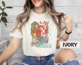 Comfort Colors The Little Mermaid Shirt, Comfort Colors Disney Shirt,Disney Ariel Shirt,Ariel Mermaid Shirt,Disney Mermaid Shirt,Disney Gift
