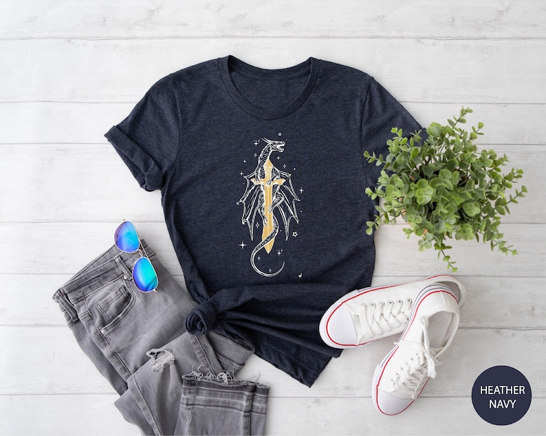 Iron Flame Shirt, Fourth Wing Shirt, Book Lover Shirt, Dragon Rider Tshirt, Trendy Shirt, Bookish Merch, Gifts For Book Lover, Xaden Riorson afbeelding 1