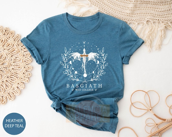 Basgiath War College Shirt, Bookish Shirt, Xaden Riorson, Fourth Wing Tshirt, Dragon Rider Tshirt, Trendy Shirt,Gifts For Readers,Book Shirt