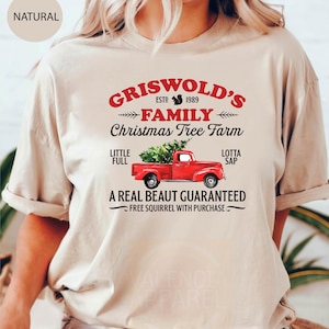Griswold&#39;s Christmas Shirt, Christmas Tree Farm Shirt, Clark Griswold T-Shirt,Griswold Family Shirt, National Lampoon&#39;s Shirt,Vacation Shirt