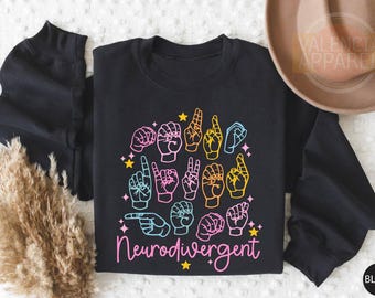 Neurodivergent Sweatshirt, Autism Sweatshirt, Sped Teacher Sweatshirt, Autism Acceptance, Special Education, Autism Teacher Gift,Autism Gift