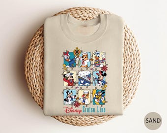 Disney Cruise Line Sweatshirt, Disney Family Cruise Crewneck, Disney Cruise Shirt,Disney Cruise 2025 Crewneck, Walt Disney Line Trip Sweater