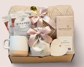 Hygge Gift Box with Blanket, Thank you gift, thank you gift for friend, thank you gift box, thank you gift mentor, teacher, coworker