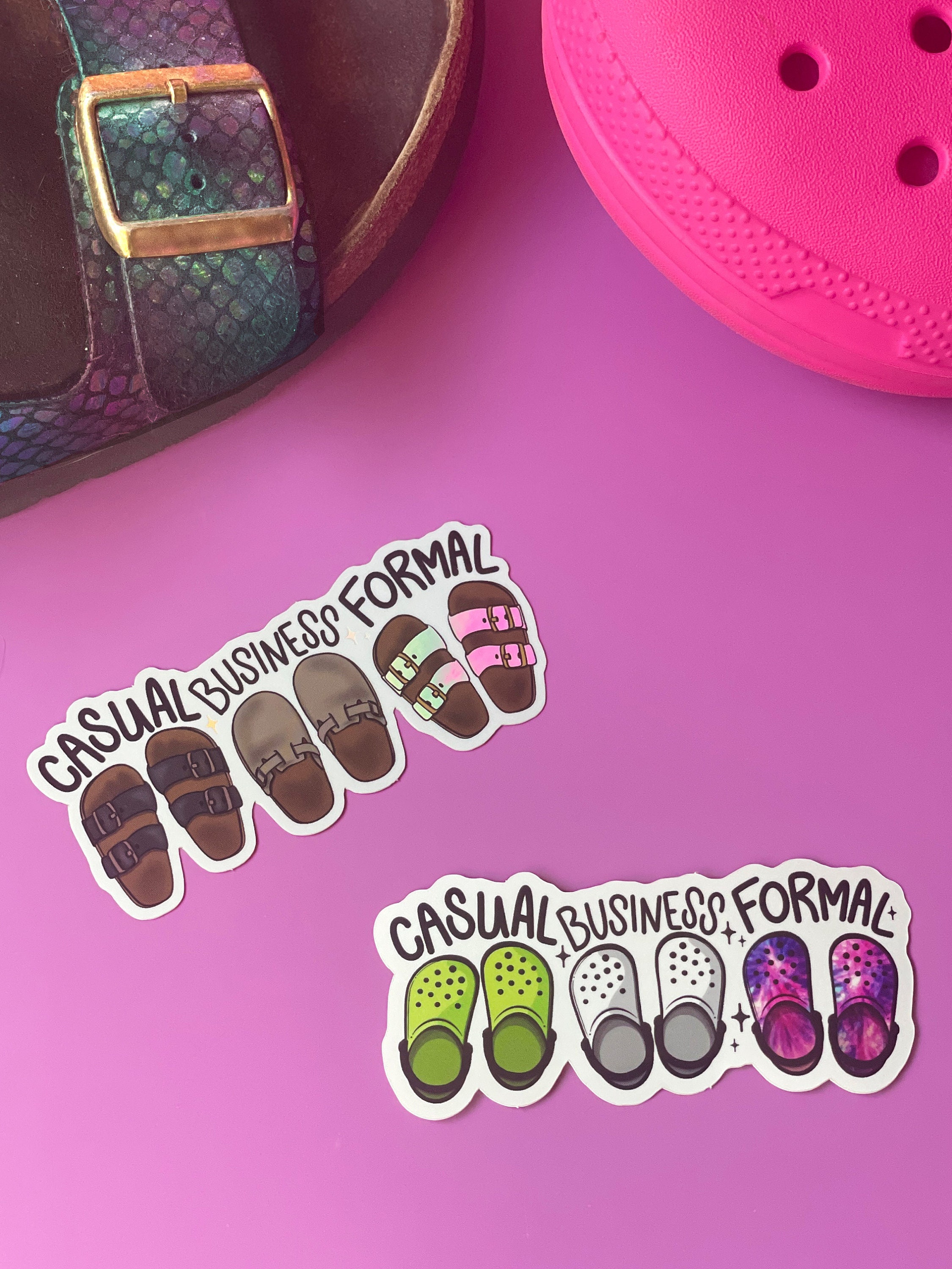 Crocs - Croc Sticker Dress Code Vinyl Sticker for Water Bottle, Tumbler ...