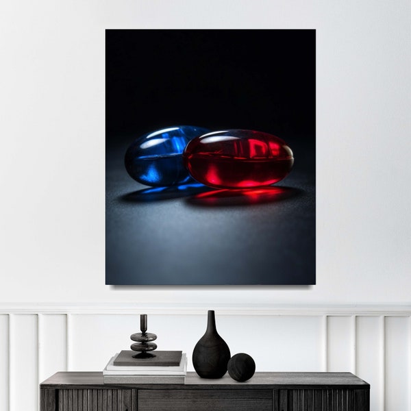 Red Pill Or Blue Pill (Escape the Matrix) | Wall Art