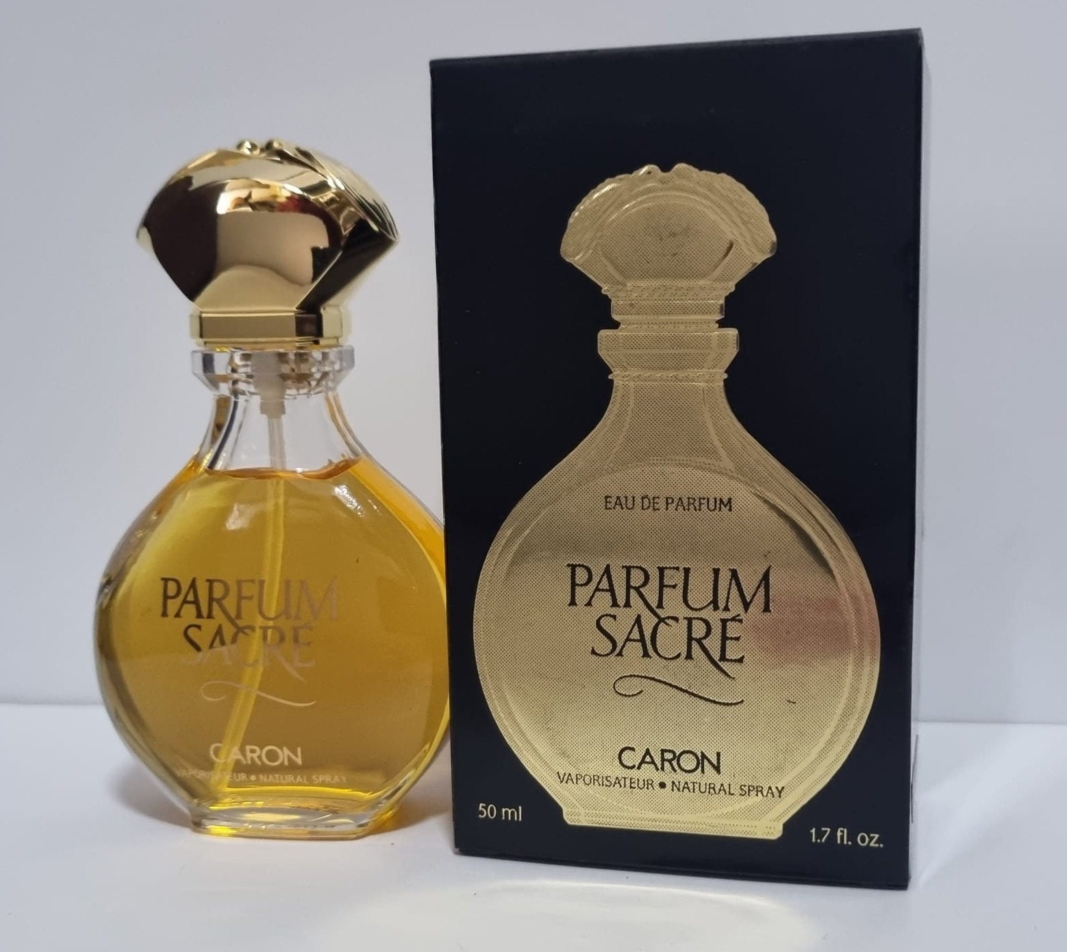 PARFUM SACRE Caron Eau De 50ml Discounted. -