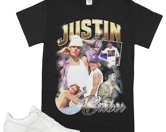 Justin Bieber T-Shirt - Justin Bieber Unisex Shirt - Justin Bieber Tee - Justin Bieber Hoodie - Justin Bieber 90s Vintage Shirt - Rock Shirt