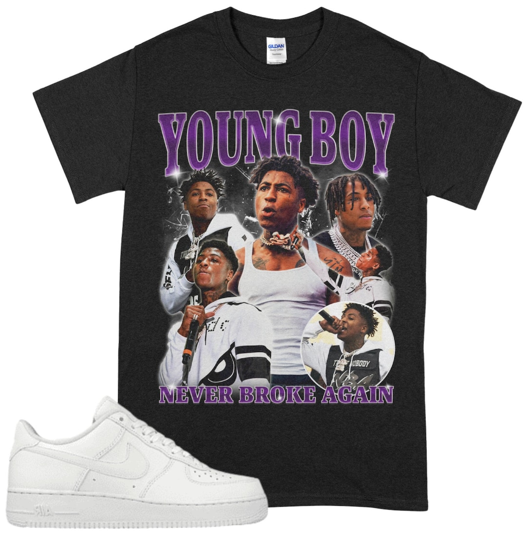 Vintage Youngboy Nba T Shirt, Young Boy Tshirt, Youngboy Tee, Graphic