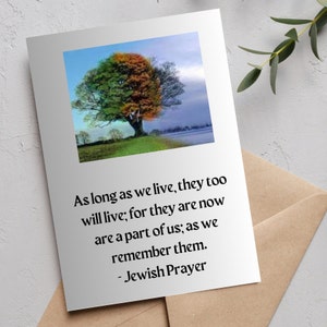 Grief, Loss and Mourning Card Instant Digital Download