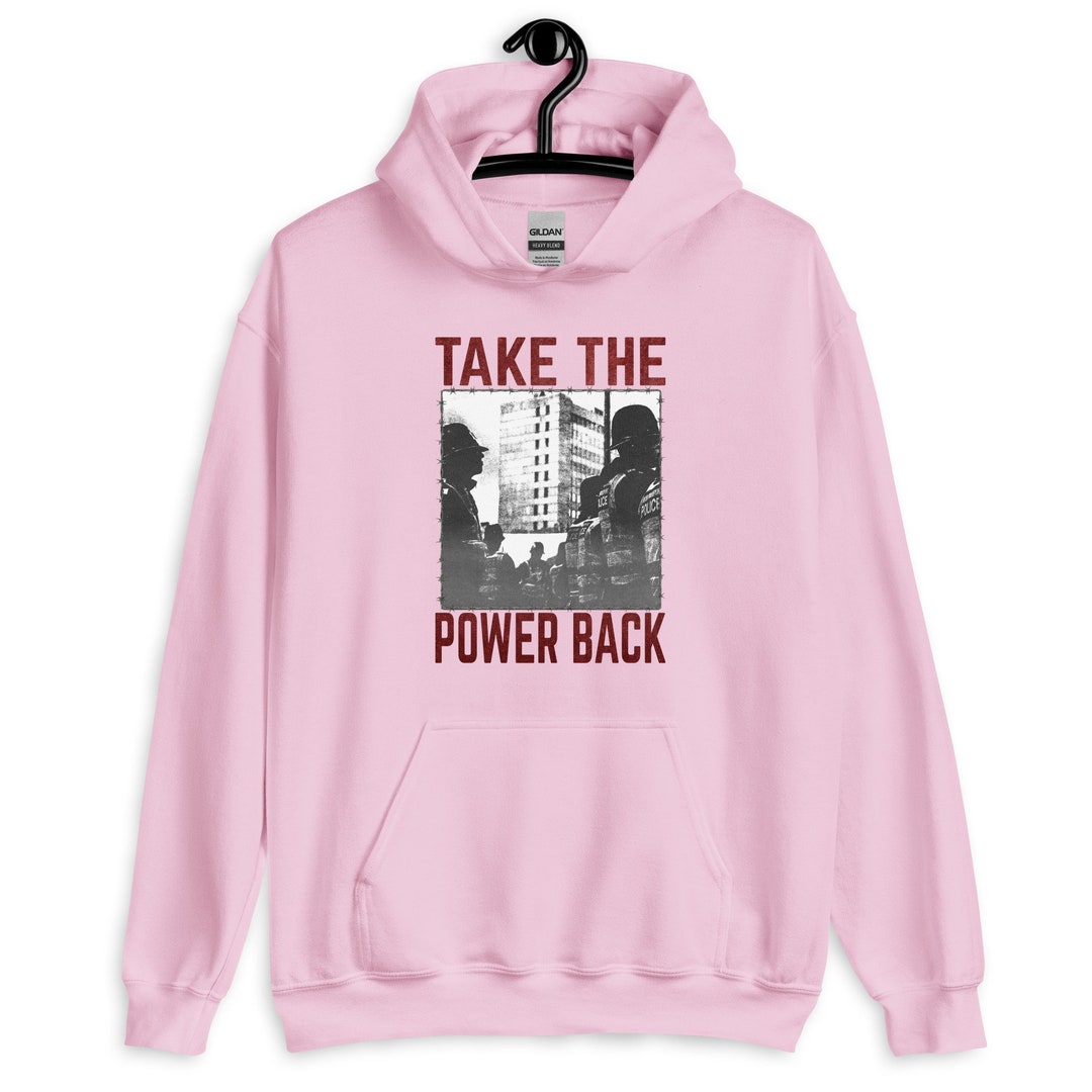 Punk Rock Hoodie Black Screen Print Hoodie Punk Rock Fashion - Etsy