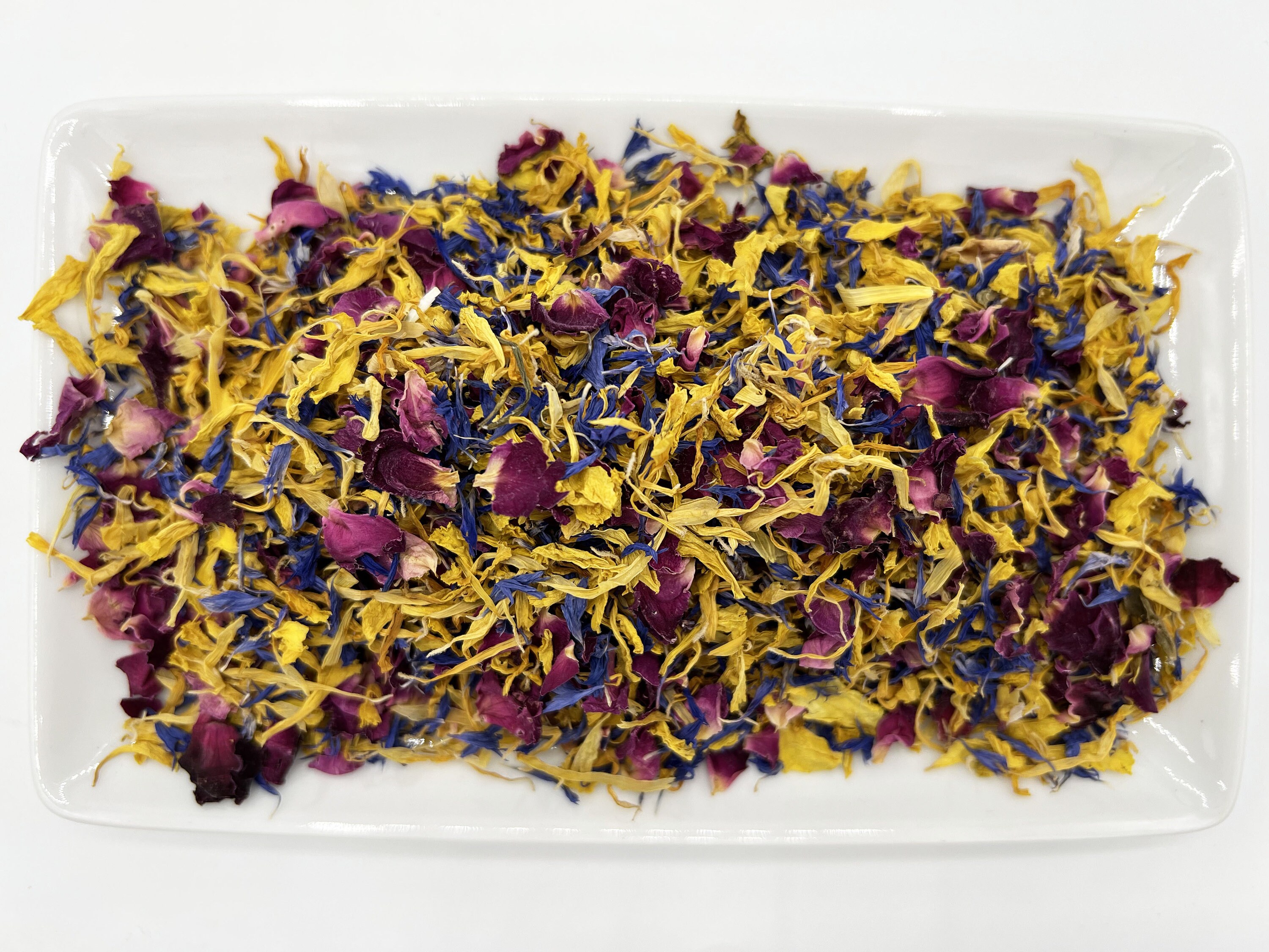 Echte Getrocknete Rosenblätter 100 G – Dunkelburgunderrot, Natürlicher Duft, Für Hochzeitskonfetti