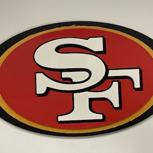 49ers - Custom 3D Printed Man Cave Wall Art