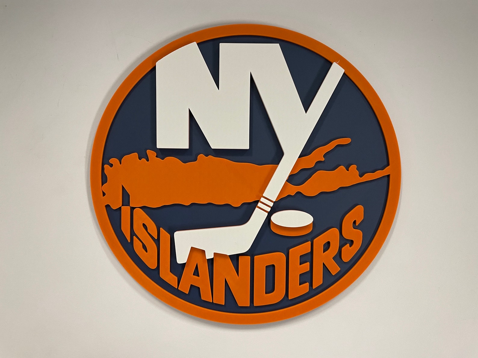 Islanders | Custom 3D Printed Sign | Wall-mounted Decor for Can Cave - Etsy