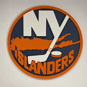 Islanders | Custom 3D Printed Sign | Wall-Mounted Decor for Can Cave