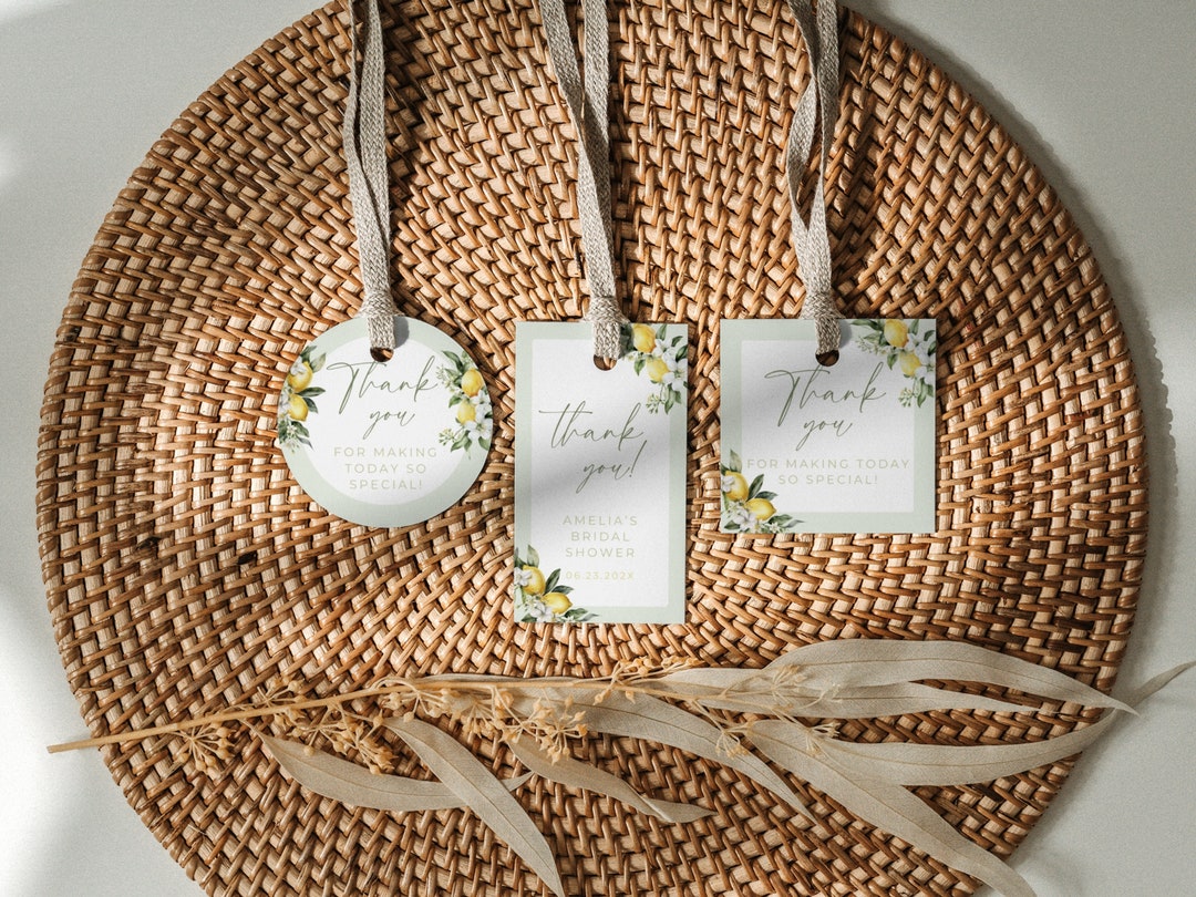 She Found Her Main Squeeze Bridal Shower Thank You. Citrus Wedding ...
