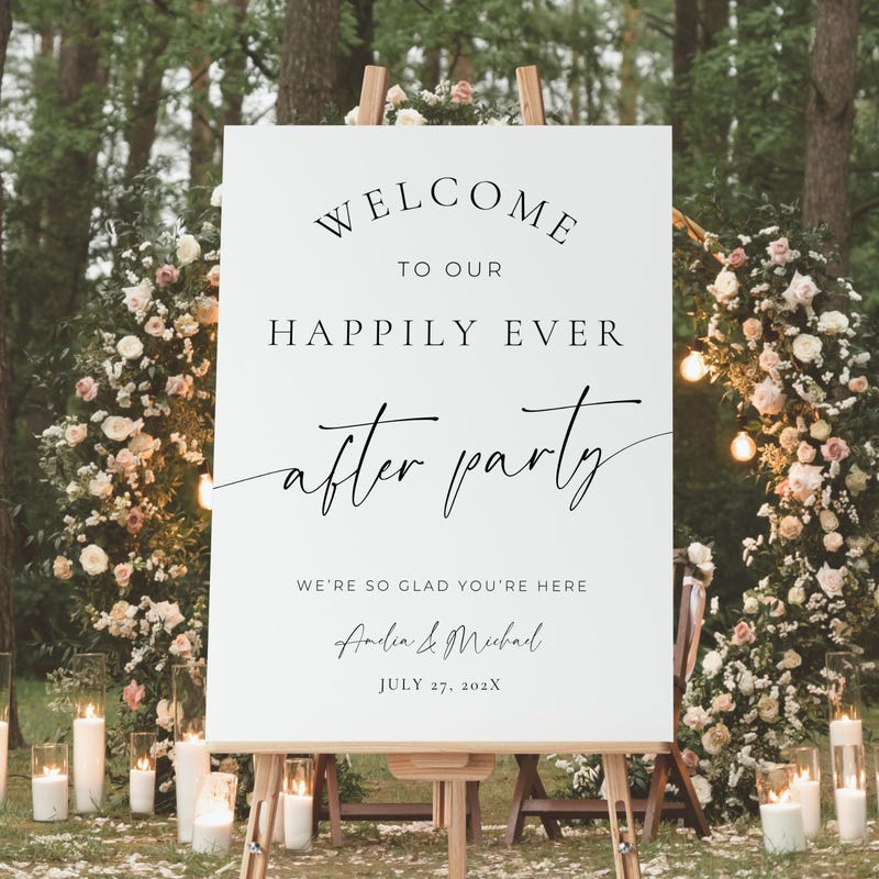 Happily Ever After Sign - Etsy