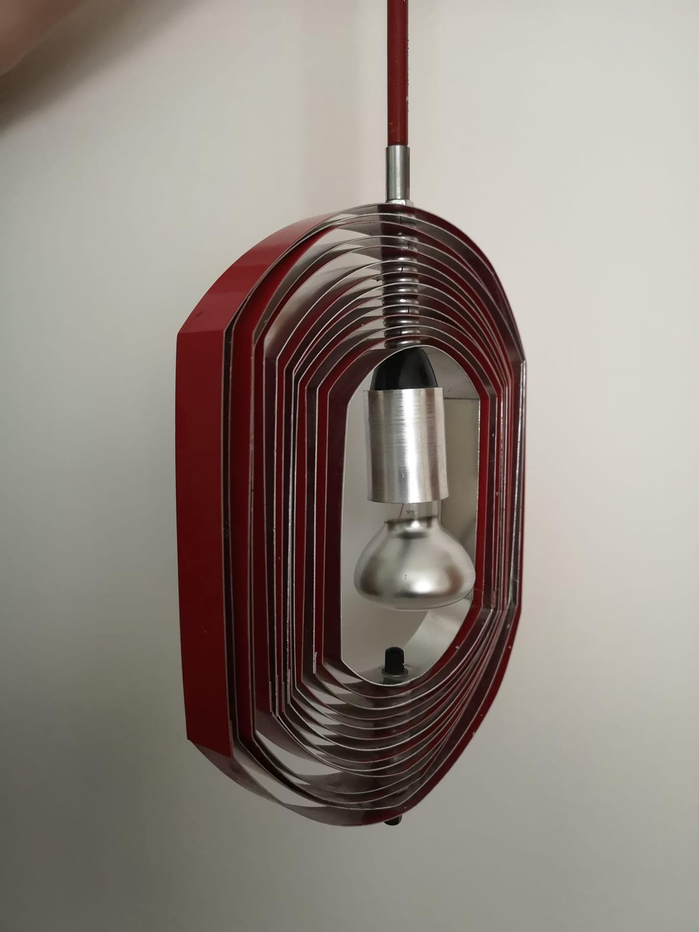 Module Pendent Lamp Ultra Rare and Unique Find Spiral Modular Pendant Lamp - Etsy