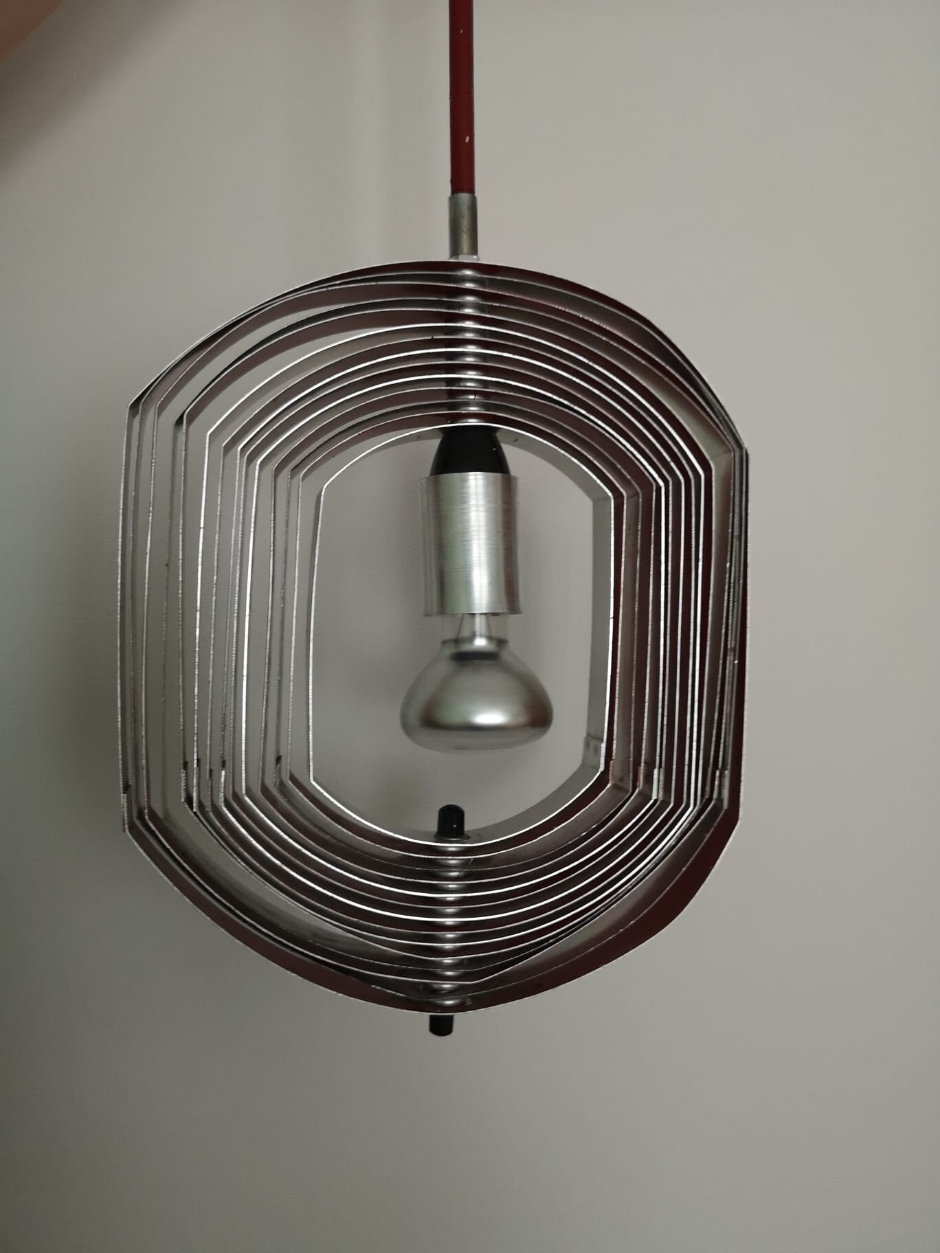 Module Pendent Lamp Ultra Rare and Unique Find Spiral Modular Pendant Lamp - Etsy