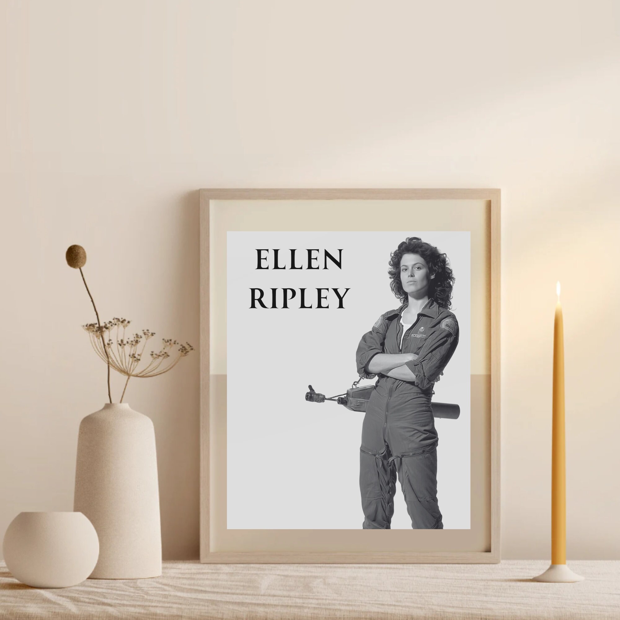 Ellen Ripley Poster Digital Product - Etsy