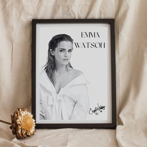 Emma watson autograph - Etsy 日本