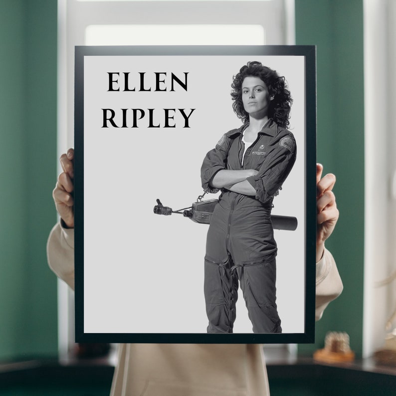 Ellen Ripley Poster Digital Product - Etsy