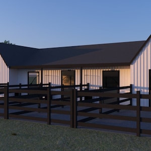 Barniac - Matthew Plan Series - 5 Stall Barn