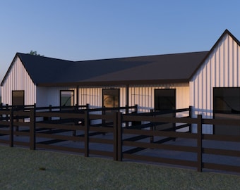 Barniac - Matthew Plan Series - 5 Stall Barn