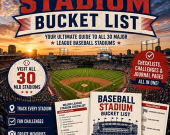 Lista dei 30 stadi da visitare assolutamente della MLB / Traccia 30 stadi e sfide (Download PDF)