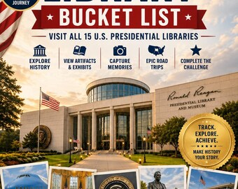 Lista dei desideri per la Biblioteca Presidenziale / Guida di viaggio sulla storia degli Stati Uniti (Download in PDF)