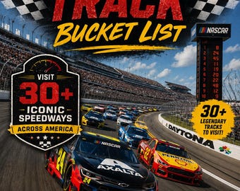Lista dei desideri per le piste NASCAR / Visita oltre 30 circuiti iconici (Download digitale)