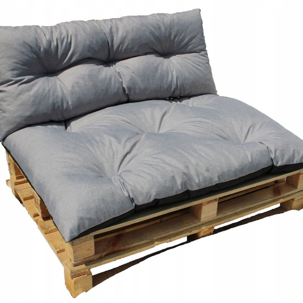 Pallet garden cushions set 120x80, 120x40, 120x60